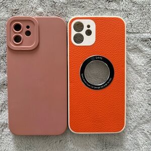 Stylish Dual-Tone Phone Case Set(Iphone 12)